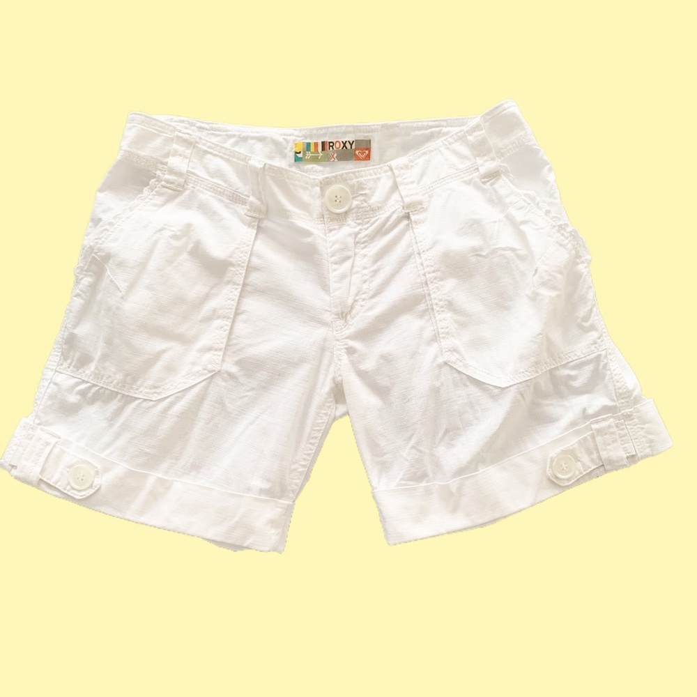 Roxy Women's White Shorts Small